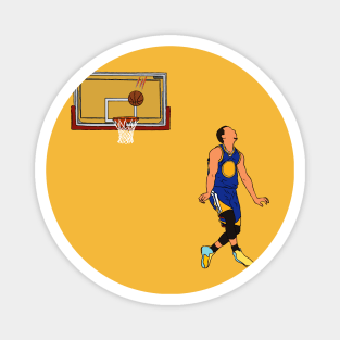 Steph Curry No-Look Celebration Magnet